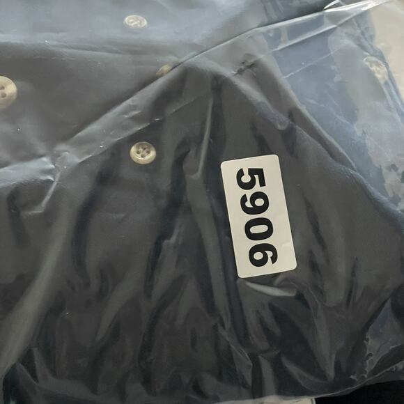 Tecgen FR Shirt Mens XL Blue Button Down Flame Resistant ATPV 8.0 Workwear - Picture 15 of 16